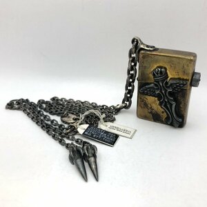 1円～/ZIPPO/ジッポー/GIUSTI×GIOCO/925/2006年製/コンビカラー/ライター/煙草/喫煙具/喫煙グッズ/コレクション/ジャンク/T068