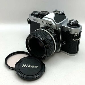 1円～/Nikon/ニコン/FM2/レンズ付/NIKKOR/50mm/F2/一眼レフ/フィルムカメラ/通電確認済/ジャンク/I098