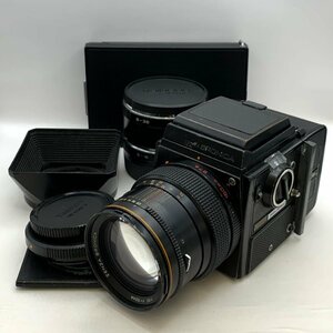 1円～/ZENZA BRONICA/ゼンザブロニカ/SQ-A/レンズ・付属品付/ZENZANON-S/150mm/F3.5/中判/フィルムカメラ/シャッターOK/ジャンク/I159