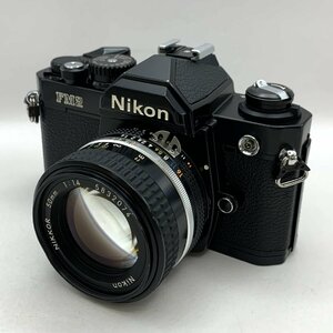 1円～/Nikon/ニコン/FM2/レンズ付/NIKKOR/50mm/F1.4/一眼レフ/フィルムカメラ/シャッターOK/通電確認済/ジャンク/I242