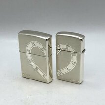 1円～/ZIPPO/ジッポー/ペア/ハート/ライター/煙草/喫煙具/喫煙グッズ/コレクション/火花OK/ジャンク/H061_画像1