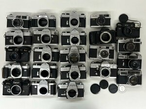 1円～/CANON/PENTAX/MINOLTA/etc.../一眼レフカメラ/フィルムカメラ/MF/23点/まとめ/中古/大量/ジャンク/W007