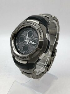 CASIO/カシオ/G-SHOCK/THE G/SHOCK RESIST/GW-1200TDJ/デジアナ/ブラック×シルバーカラー/20BAR/タフソーラー/メンズ腕時計/ジャンク/T187