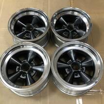 希少 14×7j 15×7j 114.3/5h エンケイ 5スポーク カスタム ワタナベ 旧車 当時物 ハヤシ バハ クラウン セドグロ　ハイエース バニング_画像10