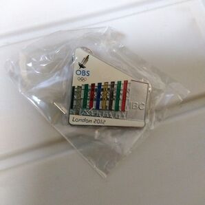 OBS IBC LONDON 2012 新品未開封 ピンバッチ ピンバッジ
