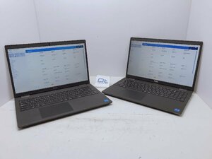 【2台セット】DELL latitude 3520 Core i5 1145G7 2.60GHz 15.6 ジャンク扱い ノートパソコン ACアダプター欠品 H12154 H12155