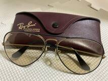 Ray-Ban レイバン ティアドロップ ビンテージサングラス コンビ BL ボシュロム 58□14_画像1