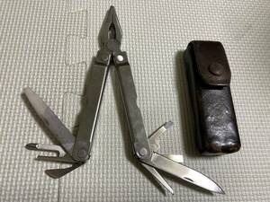 LEATHERMAN USA TOOL　レザーマン　マルチツール　ビンテージツール レザーケース付