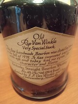 【Old Rip Van Winkle/オールドリップ ヴァンウィンクル】パーソナルラベル 10年 1979 ハンドメイド バーボン ウイスキー 45.2% 古酒_画像2