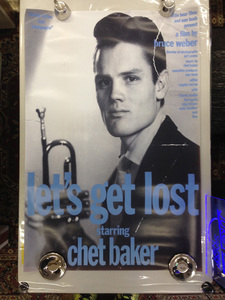 Let's Get Lost poster / Bruce Weber / P4 / chet baker 大判ポスター　フレーム付き！ 送料込み！