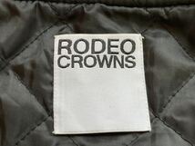 【本革】RODEO CROWNS レザー スタジャン　ロデオクラウンズ　牛革　ジャケット　上着　ブルゾン　　ジャンパー_画像7