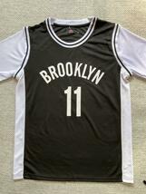 ★未使用品 IRVING #11 カイリー・アービング NETS シャツ ユニフォーム Tシャツ ブルックリン・ネッツ NBA ジョーダン レブロン カリー_画像3