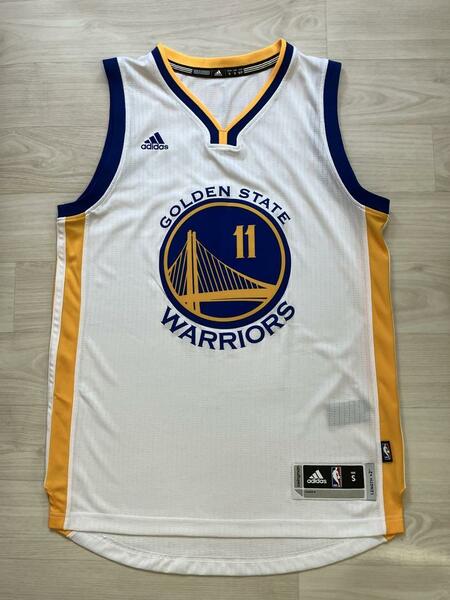 【美品】 NBA WARRIORS クレイ・トンプソン ★ ゴールデンステイト・ウォリアーズ adidas アディダス ユニフォーム ジャージ バスケ シャツ