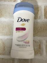 〈送料無料〉 ダヴ デオドラント 【パウダー】 74g 2本セット 制汗剤 スティック ダブ dove 石鹸 アメリカ ソープバー _画像2