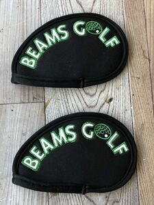 ☆☆ 送料無料 ☆ 未使用品 ☆☆ BEAMS GOLF ビームスゴルフ アイアン ウェッジ ヘッドカバー 2枚セット