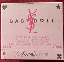 イヴサンローラン ベビードール ☆YSL☆香水☆ラッキゲーム☆50ml☆BABY DOLL ☆スプレー_画像5