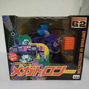 内梱包未開封 G2 メガトロン ミサイルタンク TRF-2/ 当時物/G-2 トランスフォーマー/タカラ