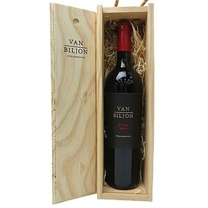 【希少】1,000円～ VAN BILJON ヴァン・ビルジョン CINQ 2016 南アフリカ 赤 ワイン 木箱付き 750ml 14.5%【未開栓】[M4334] 