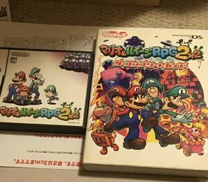 ニンテンドーDS マリオ＆ルイージRPG2×2 攻略本付き　中古