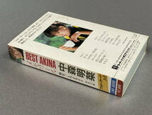 【カセットテープ】中森明菜 メモワール BEST AKINA　LKF-8090　★フォト・カード付　ベストアルバム　1983年 当時もの 現状品_画像4