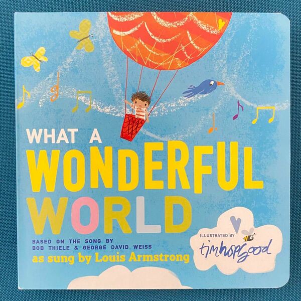 新品★ What a Wonderful World 英語絵本