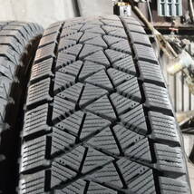 8-9分山 品質良し BLIZZAK ブリザック DM-V2 175/80R16 BRIDGESTONE(ブリヂストン) 愛知手渡し,交換可 個人宅配送不可 中古4本 896-86_画像8