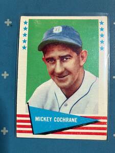 1961 Fleer #15 Mickey Cochrane MLB Hall of Fame member