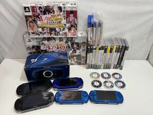 箱付有 PSP PSVita本体 6台 ソフト 全26個 SONY PS3000 PS1000 PCH2000 PCH1100 ジャンク扱 ソニー AKB48 恋愛総選挙