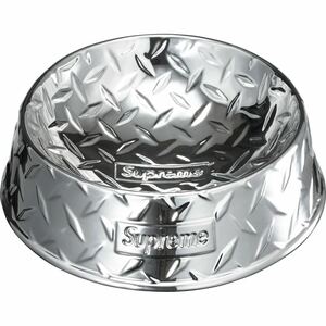 【新品】　23ss Supreme Diamond Plate Dog Bowl シルバー　シュプリーム ダイヤモンドプレートドッグボウル　小物入れボックス