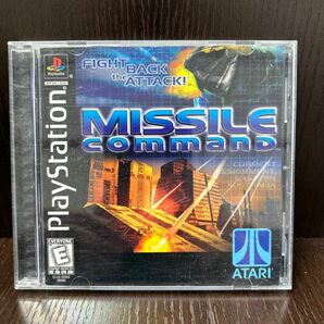 北米版PSソフト　MISSILE COMMAND プレイステーション