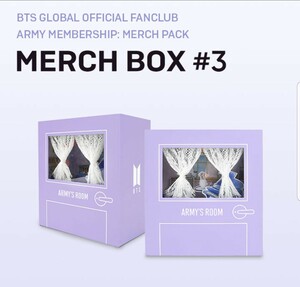 BTS 防弾少年団 MERCH BOX#3 JPFC Weverse