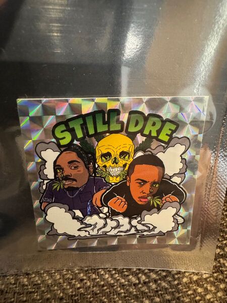 激レア 未使用品 STILL DRE ラップリマンシール rapmade