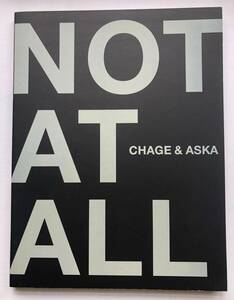 【美品】『NOT AT ALL　CONCERT TOUR 01≫02』パンフレット　CHAGE&ASKA　チャゲ＆飛鳥