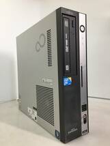 即決☆FUJITSU ESPRIMO FMV-D5295/FMVDD3EDO1 デスクトップPC Core 2 Duo-E8400 3.00GHz 4GB【BIOS確認/現状渡し】_画像3