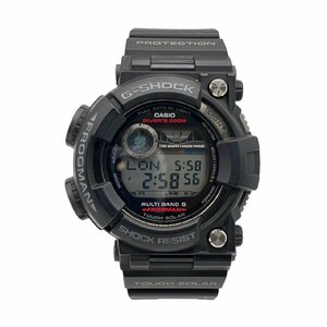 稼働品 CASIO カシオ G-SHOCK Gショック 3184 GWF-1000 FROGMAN フロッグマン デジタル 電波ソーラー 腕時計 ブラック系