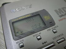 SONY MDウォークマン MZ-R55 ソニー ポータブルMDレコーダー_画像2