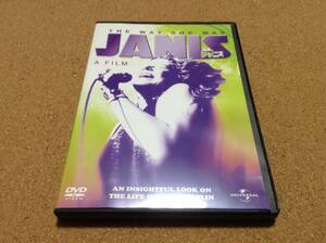 DVD/ JANIS JOPLINjani fibre . pudding THE WAY SHE WAS JANIS A FILM