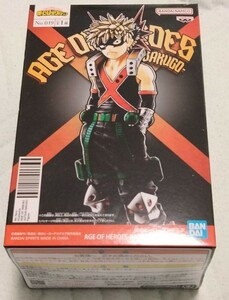 僕のヒーローアカデミア　AGE OF HERO　SKATSUKI BAKUGO　フィギュア　バンダイ　未開封品