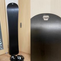 23 WRX snowboard Mk-T 1540 ビンディング付き FLUX DS 23-24モデル Mサイズ(25-27.5cm) スノーボード スノボ_画像2