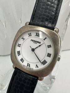 【renoma】クォーツ 腕時計 中古品　電池交換済み　稼動品　71-4