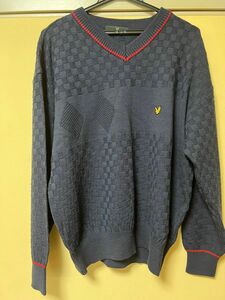 LYLE&SCOTT GOLFセーター　Lサイズ