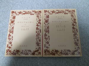 『ロマンツェーロー』　上下巻　ハイネ作　 岩波文庫　上下巻とも２００１年発行　