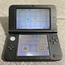 任天堂 3DSLL 本体 SPR-S-JPN-C0 黒×シルバー 作動品_画像1