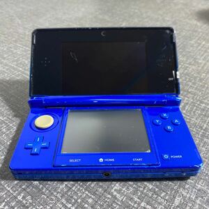 任天堂 3DS本体 CTR-001(JPN) 青×黒 ジャンク