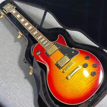 Epiphone エレキギター Les Paul custom / EE070807518 / 音出し確認済み/ハードケース付き_画像1