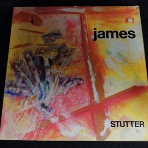 D01 中古LP 中古レコード　JAMES stutter EU盤　JIMLP1