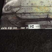 D01 中古LP 中古レコード WEDARD wo die ewigkeit die zeit beruhrt EER LP 005 黒青スプラッタービニール 300枚限定 独盤 ブラックメタル_画像9