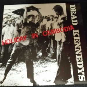 D01 中古LP 中古レコード　DEAD KENNEDYS　デッドケネディーズ　 holyday in cambodia UK盤　シングル　CHERRY13 UKハードコア　パンク