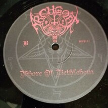 D01 中古LP 中古レコード ARCHGOAT whore of bethlehem BUP17 フランス盤　フィンランド　ブラックメタル_画像8