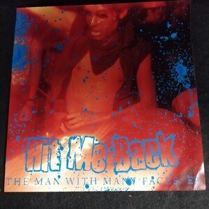 D01 中古LP 中古レコード　HIT ME BACK the man with many faces ep US盤　クリアビニール　200枚限定　USハードコア　スラッシュ　